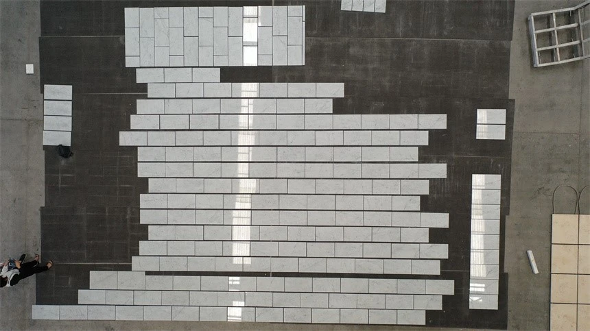 Thin marble tile BIANCO CARRARA Thin marble tile BIANCO CARRARA