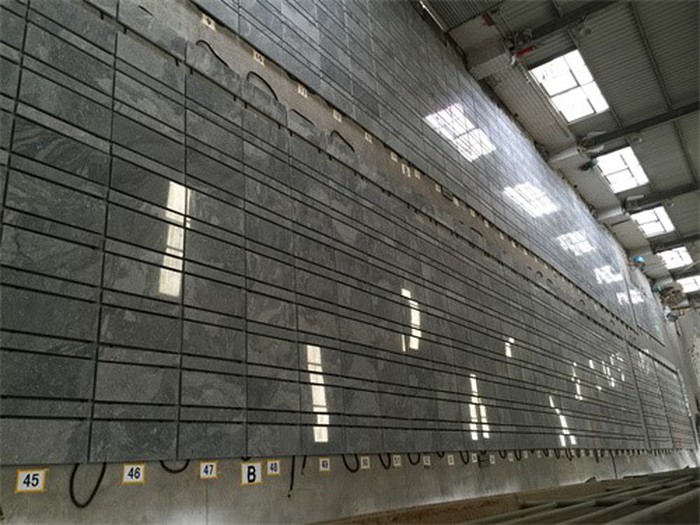 dry laying of Grey granite dry laying of Grey granite